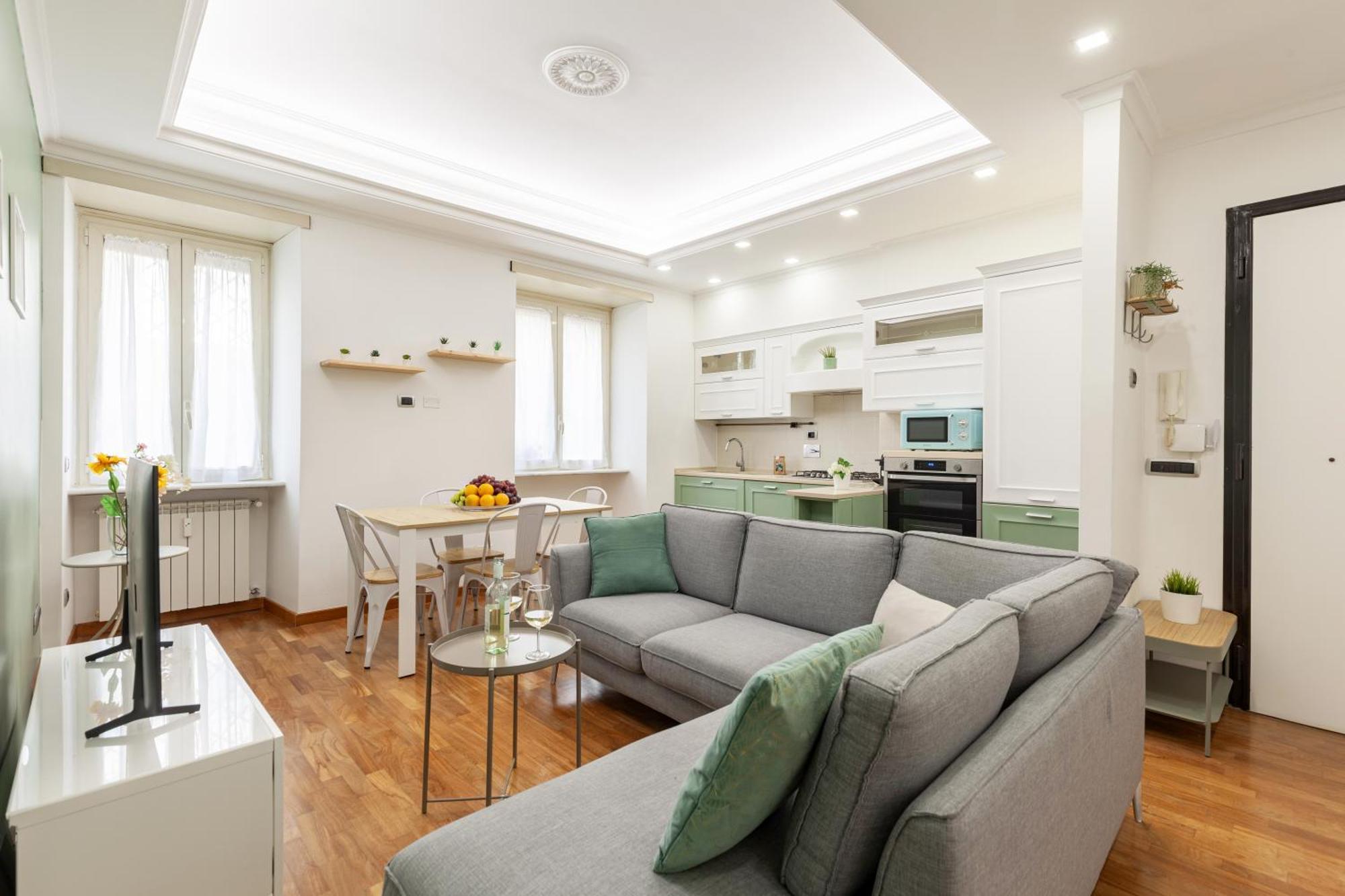 Apartment Hostly-wood And Colors Midtown-just 7min To Colosseum